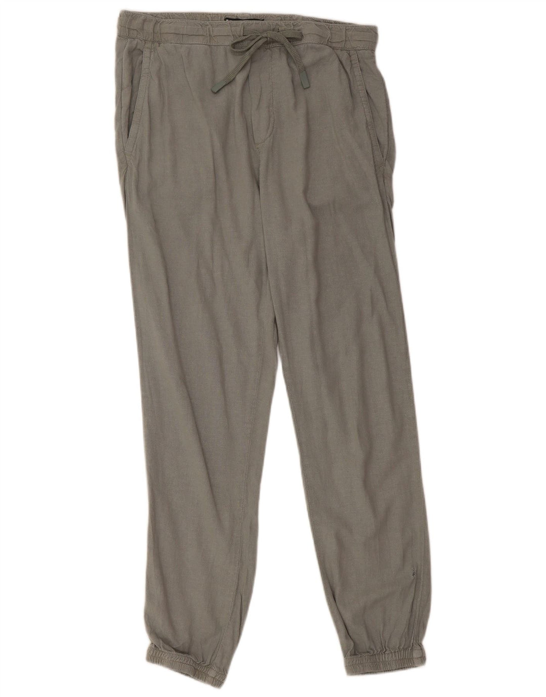 Pantaloni chino pentru femei de jogging Zara Mediu L30 L27 Gri Viscoză