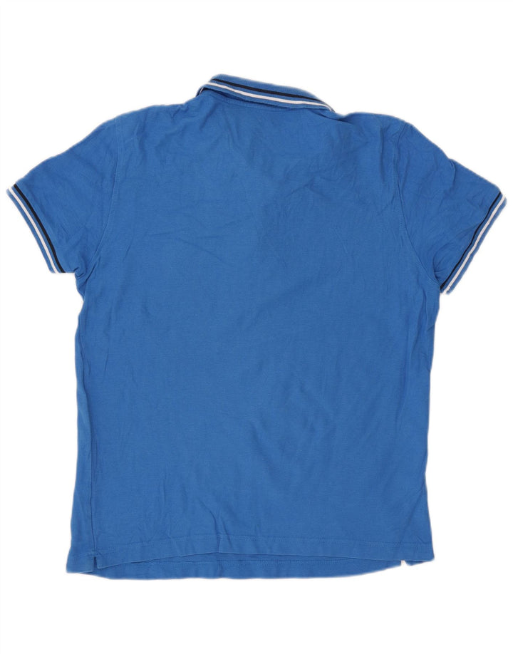 Tricou polo pentru bărbați Lotto, mare, albastru, bumbac