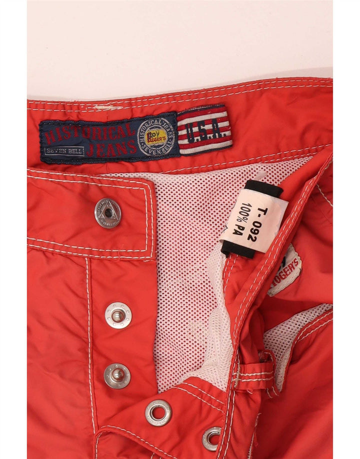 Pantaloni scurti de înot Roy Rogers pentru femei W29 Poliamidă roșie mică