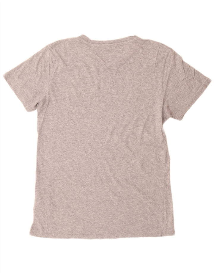 Tricou cu grafic Levi's pentru bărbați Top din bumbac cu pete gri mediu