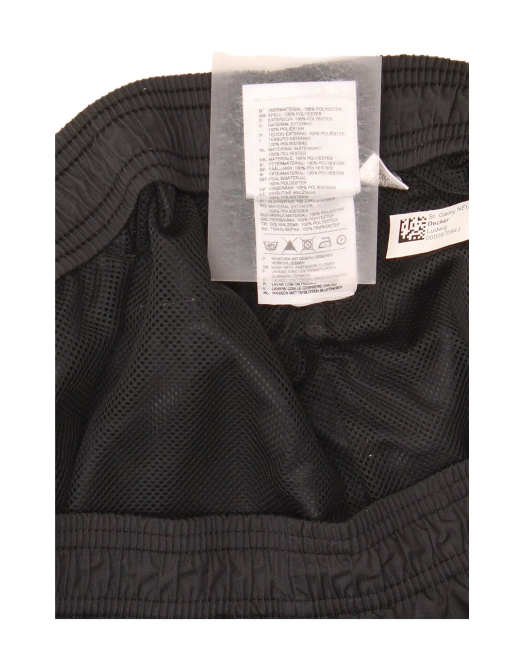 Pantaloni scurți sport pentru bărbați Adidas XL poliester negru