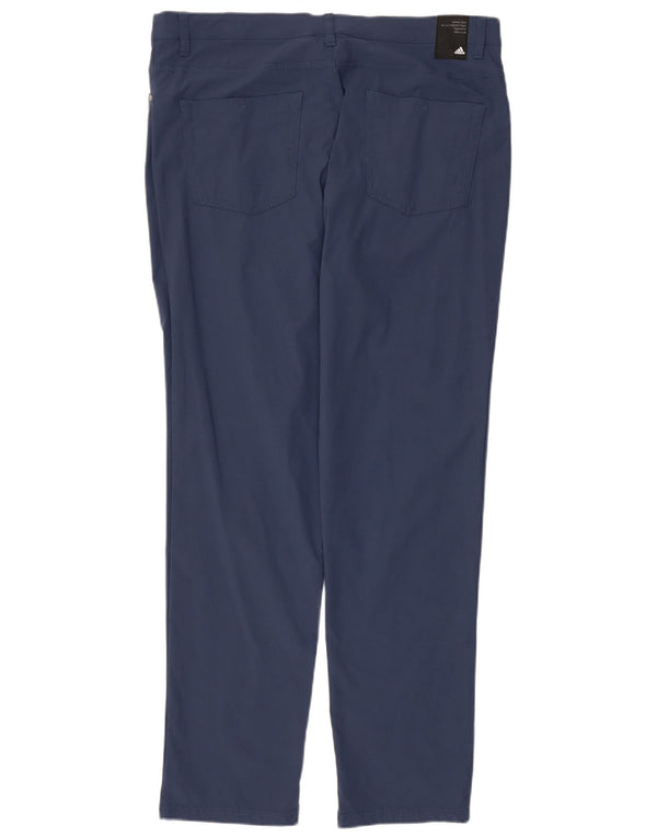 Pantaloni casual subțiri pentru bărbați Adidas W36 L32 Poliamidă bleumarin