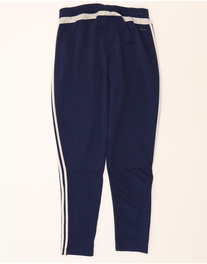Pantaloni de trening Adidas Climacool pentru bărbați, poliester mediu albastru bleumarin