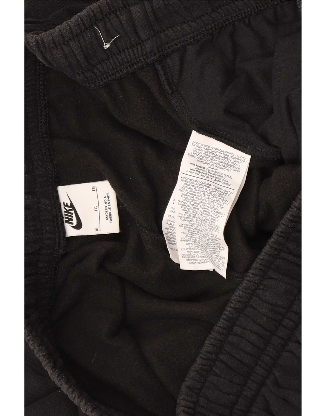 Pantaloni scurți sport pentru bărbați Nike XL, bumbac negru