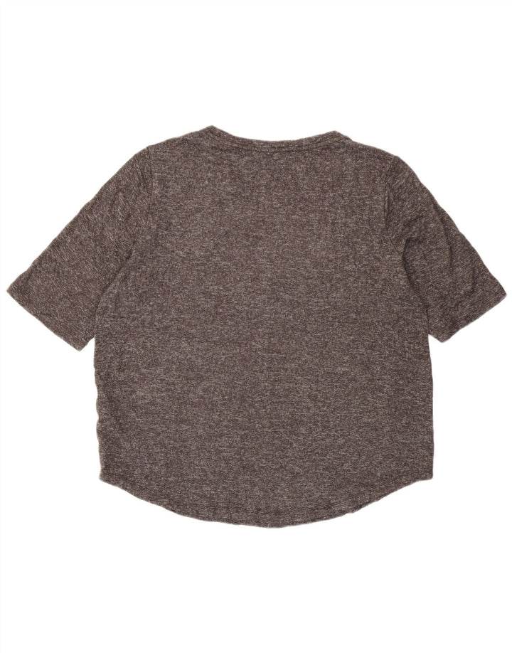 Tricou pentru femei Marks & Spencer Top UK 14 mare, gri, viscoză cu pături
