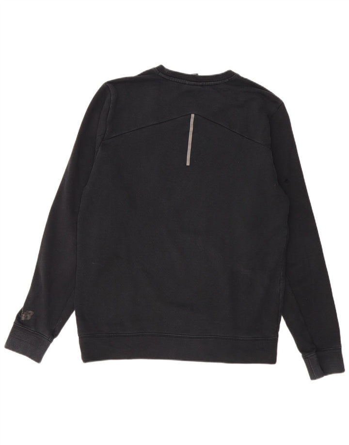 Pulover pentru bărbați New Balance Pulover Medium Negru Bumbac