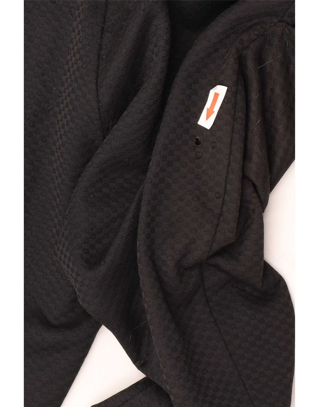 Pantaloni de trening cu grafic pentru femei Adidas UK 12 Poliester mediu negru