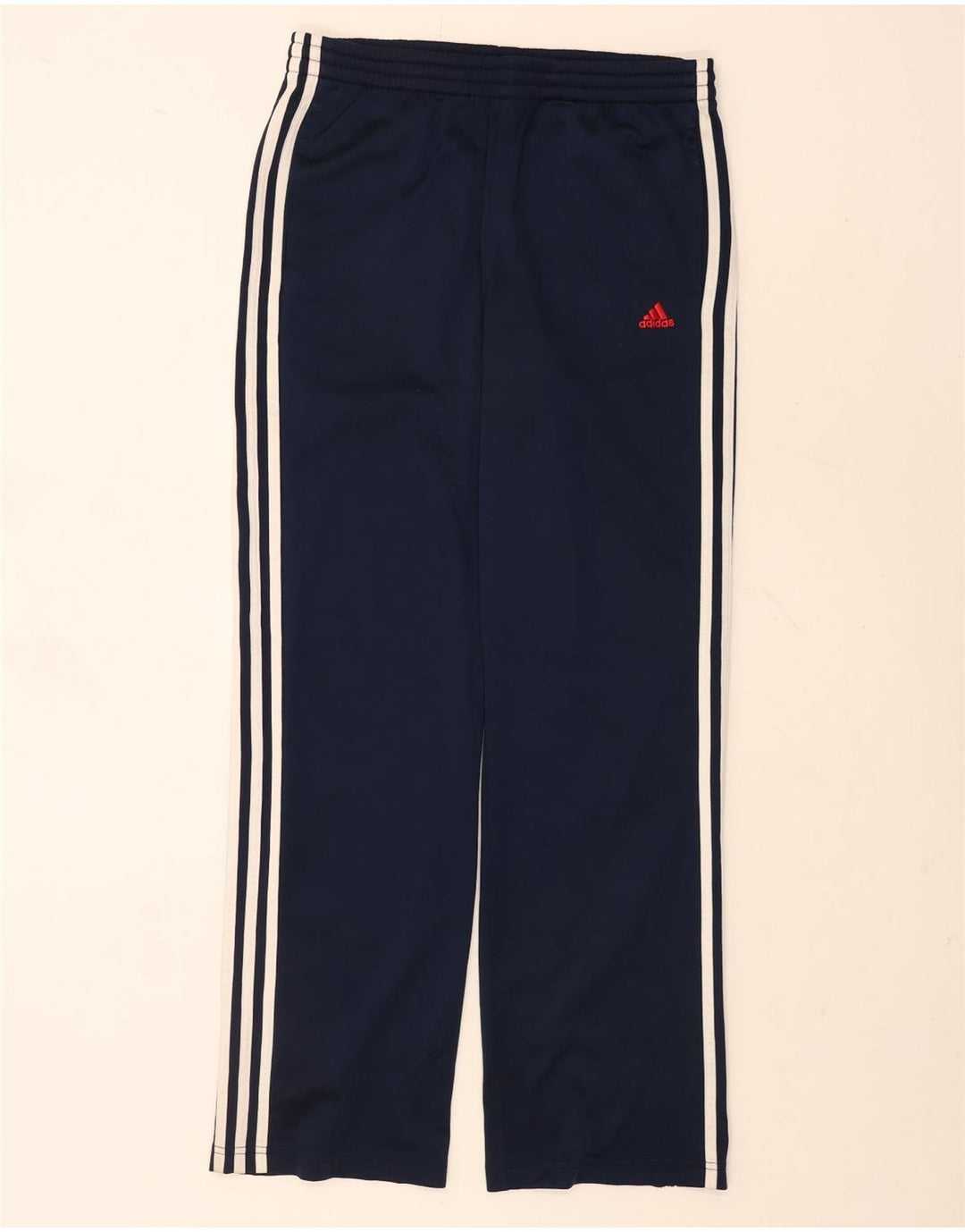 Pantaloni de trening Adidas pentru băieți 15-16 ani poliester bleumarin