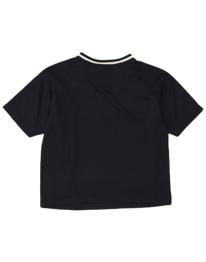 Tricou grafic supradimensionat pentru femei CHAMPION Top UK 10 Small Bleumarin