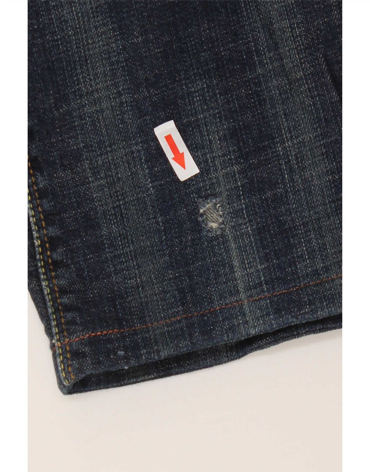 Blugi drepti 570 pentru femei Levi's W32 L29 bumbac bleumarin