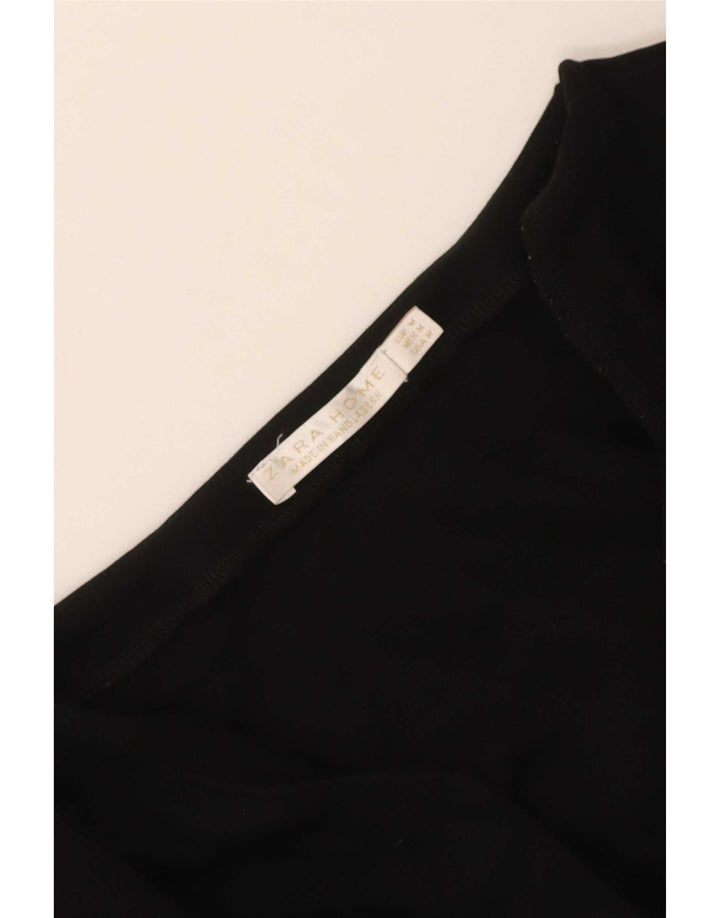 Rochie tricou pentru femei Zara UK 14 Medium Black