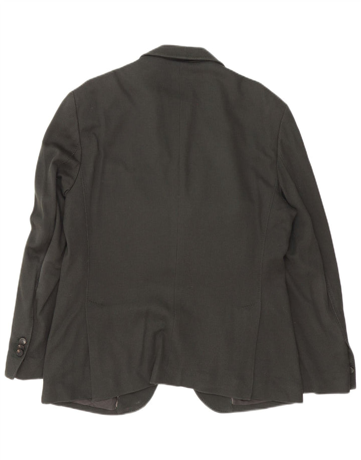 MASSIMO DUTTI Jachetă pentru bărbați cu 3 nasturi IT 50 bumbac gri mediu