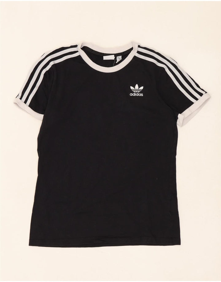 Tricou Adidas pentru femei Top UK 8 Small Black Bumbac
