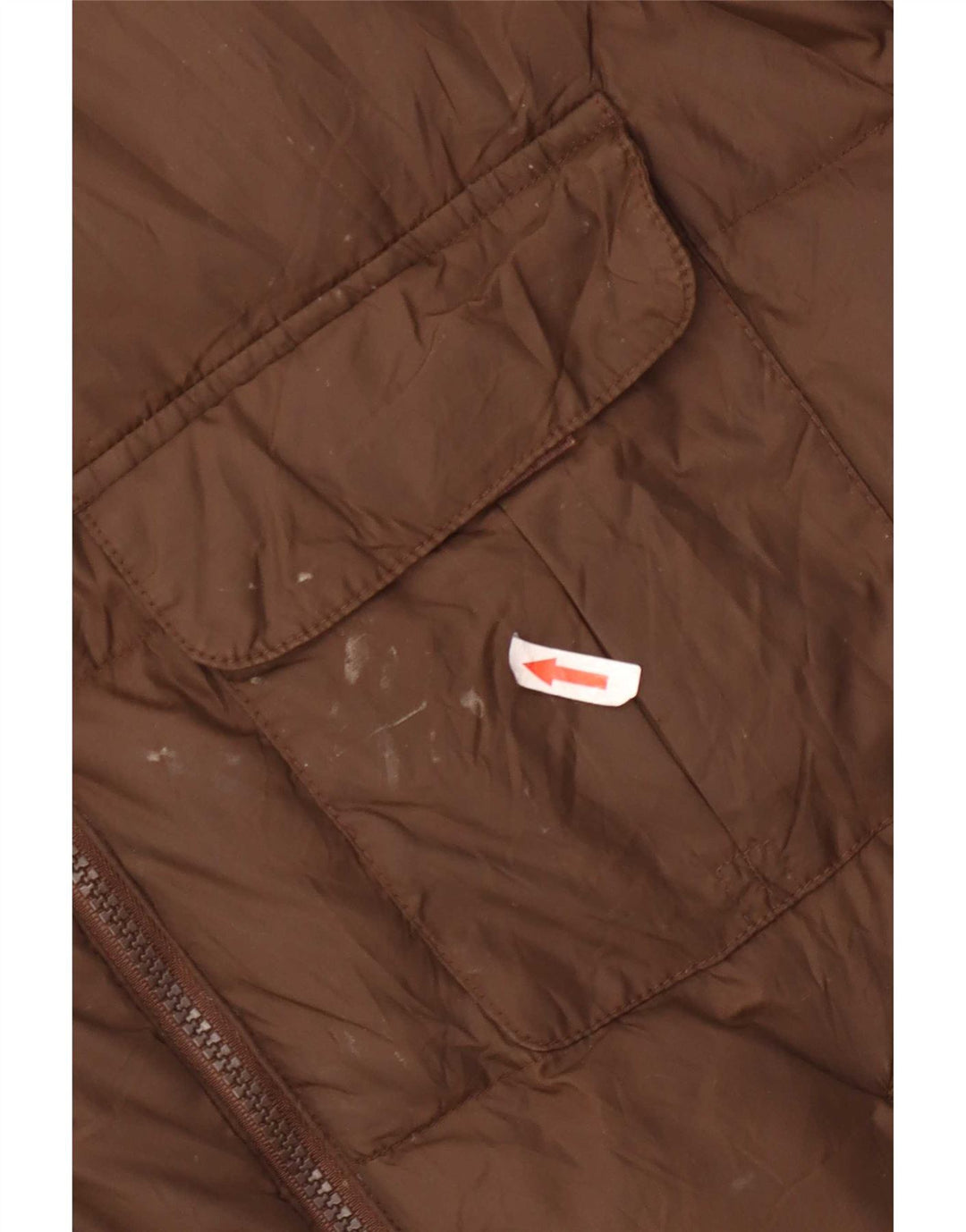 Jachetă căptușită pentru bărbați Armani UK 44 2XL Maro Poliamidă
