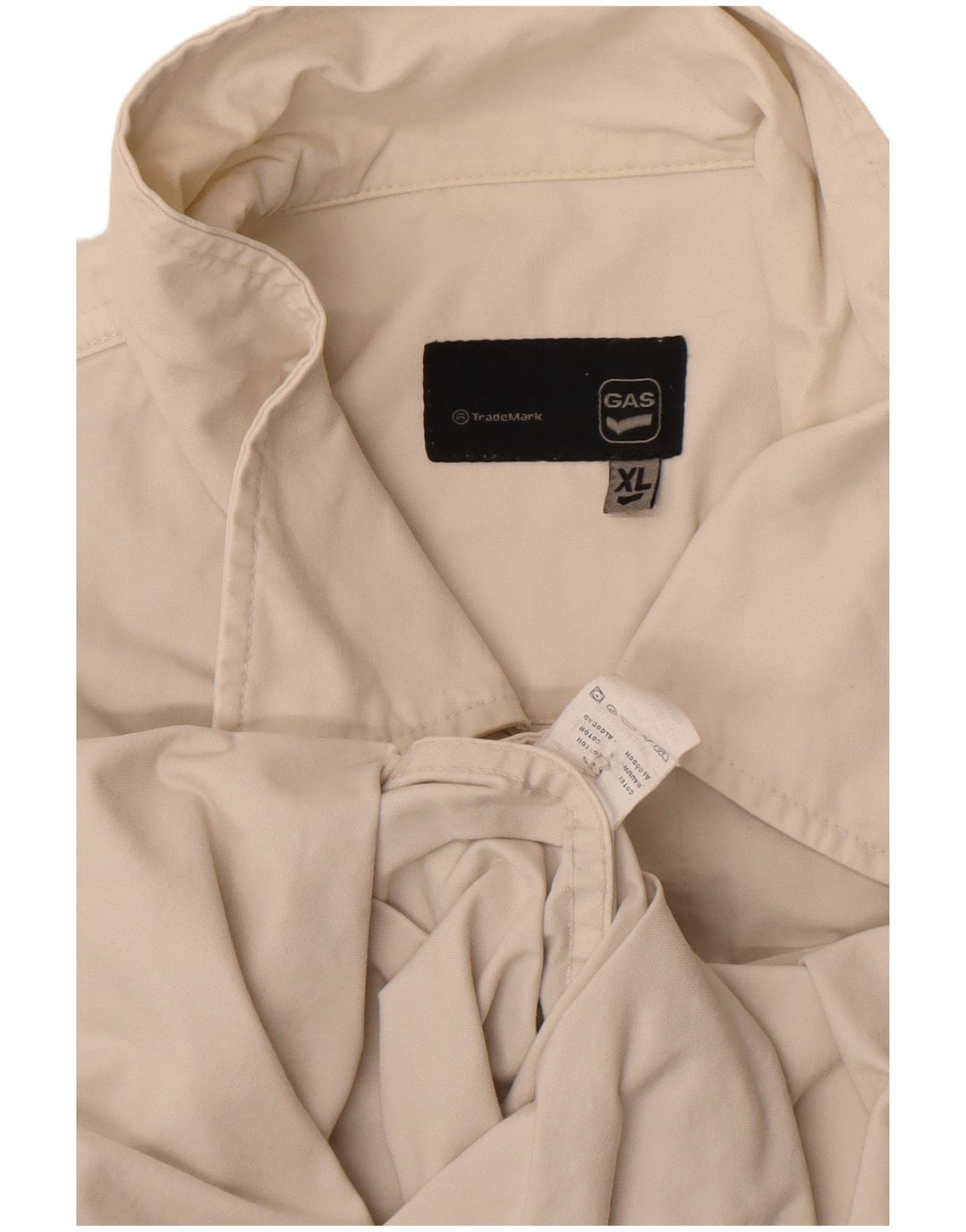 Bomber pentru bărbați Gas UK 42 XL bumbac alb