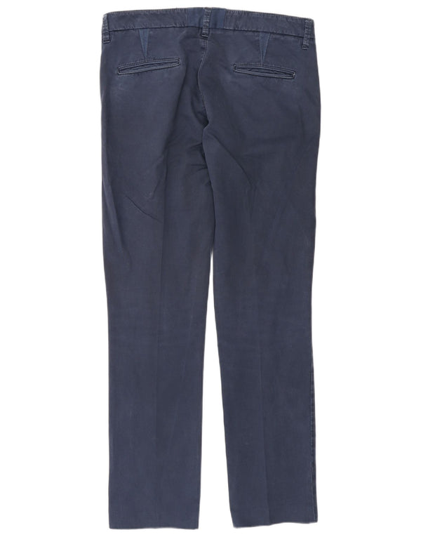 Pantaloni chino slim pentru femei Fay L28 L30 bleumarin