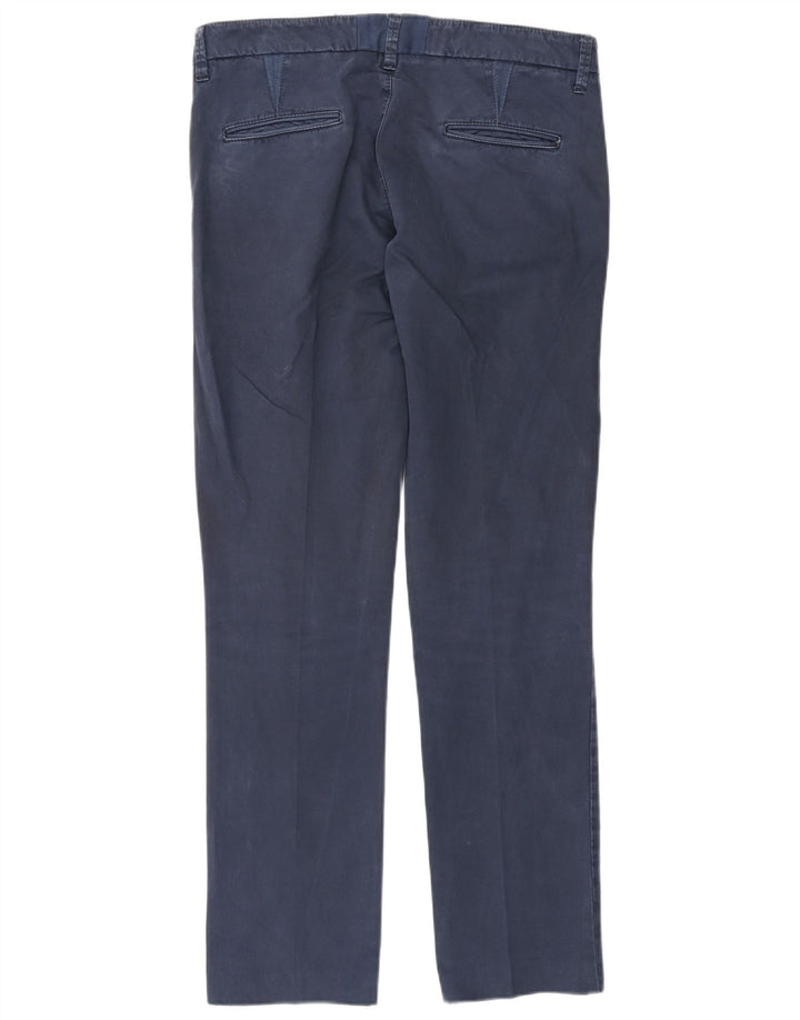 Pantaloni chino slim pentru femei Fay L28 L30 bleumarin