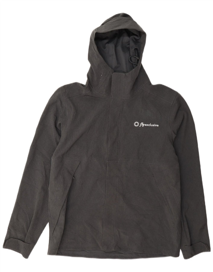Jachetă de ploaie cu glugă pentru bărbați The North Face UK 40, mare, gri