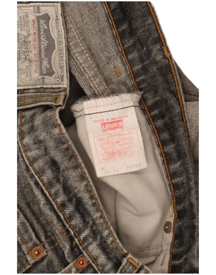 Blugi slim pentru bărbați Levi's W30 L32 bumbac gri