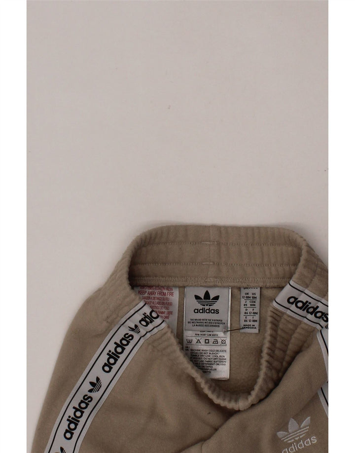 Pantaloni de trening ADIDAS Baby Boys Graphic Joggers 12-18 Luni Bej