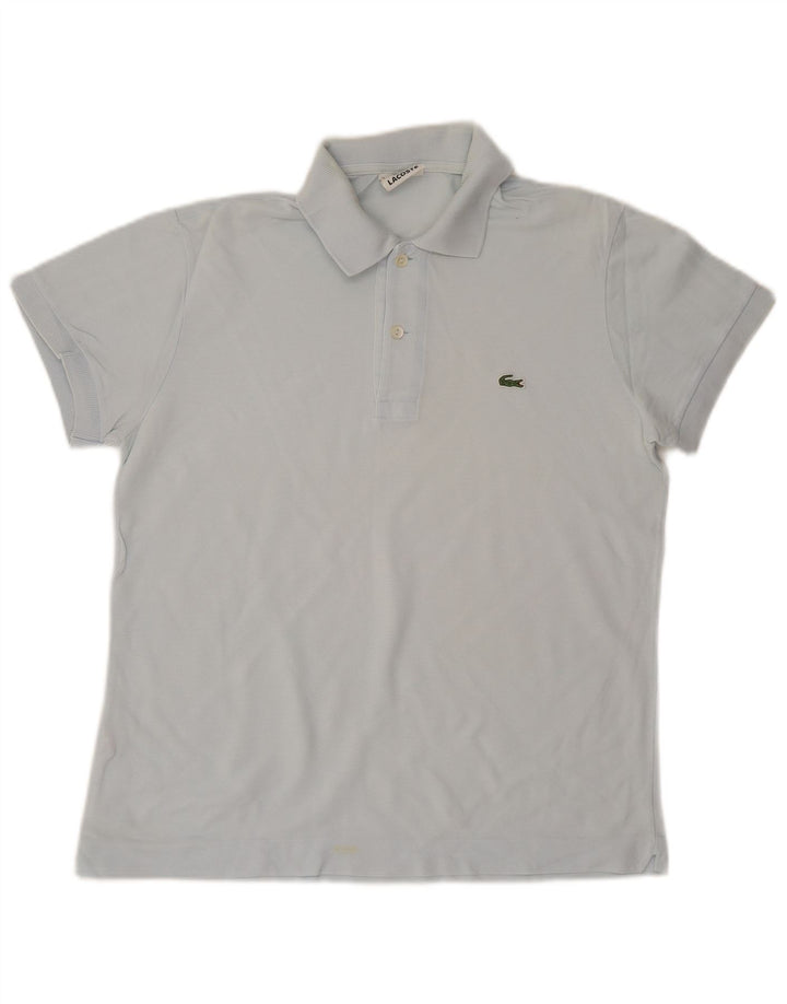 Tricou polo pentru bărbați LACOSTE Mărimea 3 Bumbac albastru mic