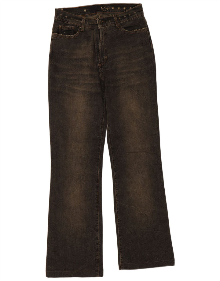 Jeans Bootcut pentru femei Just Cavalli W29 L27 bumbac maro