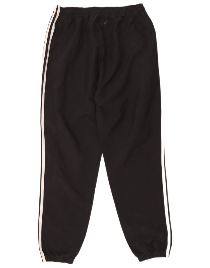 Pantaloni de trening Adidas pentru bărbați Joggeri poliester mediu negru