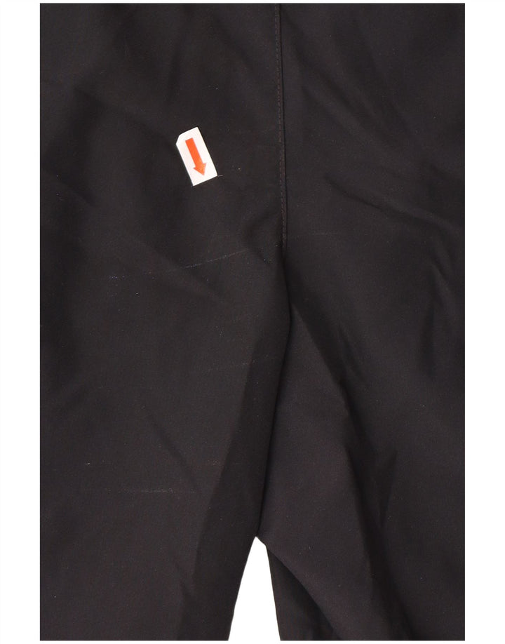 Pantaloni scurti sport NIKE Dri Fit pentru femei UK 16, mari, negru, poliester