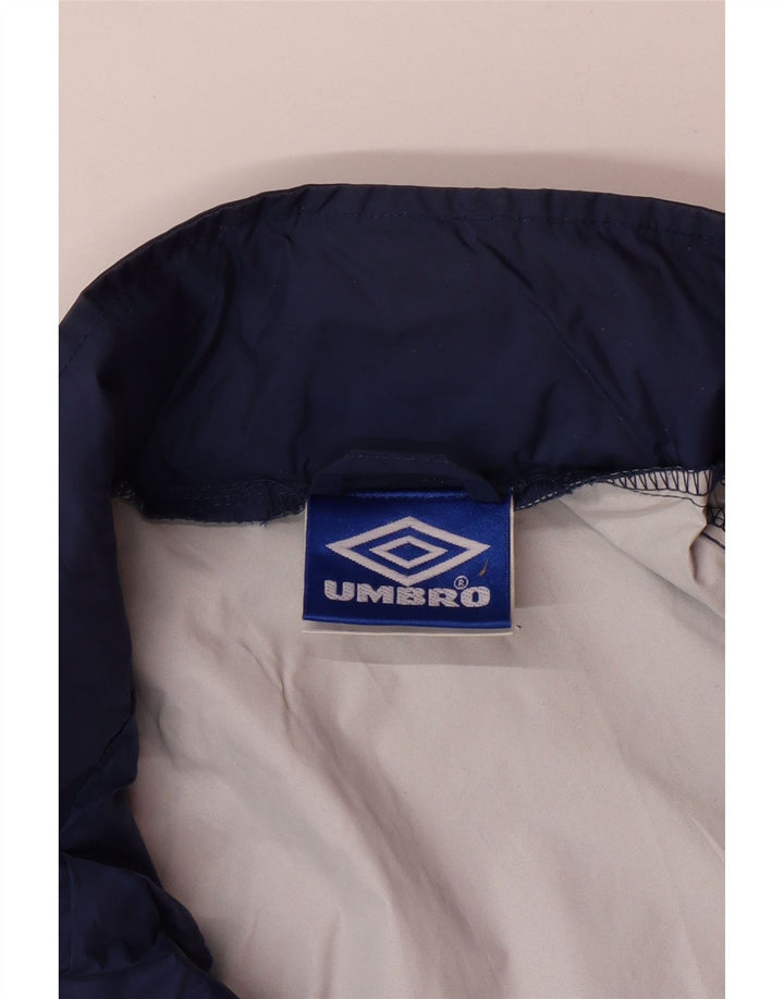 UMBRO Jachetă de ploaie cu glugă pentru bărbați UK 38 Medium Bleumarin