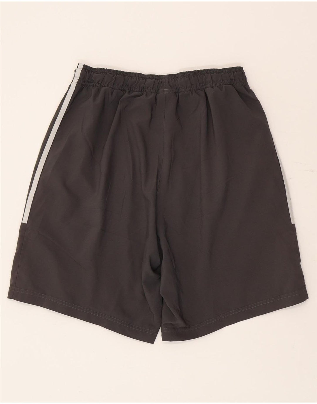 Pantaloni scurți sport pentru bărbați Adidas, gri mediu, poliester