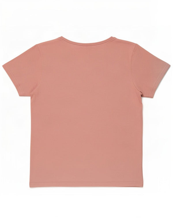 Tricou grafic Juicy Couture pentru femei Top UK 16 Spandex roz mare