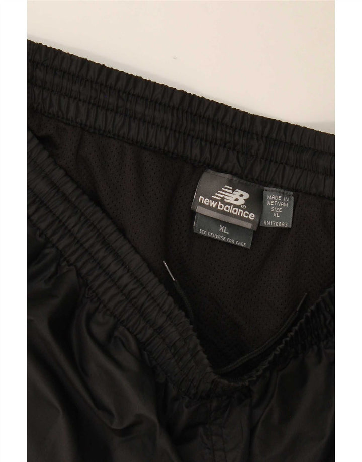 Pantaloni de trening pentru bărbați New Balance XL poliester negru