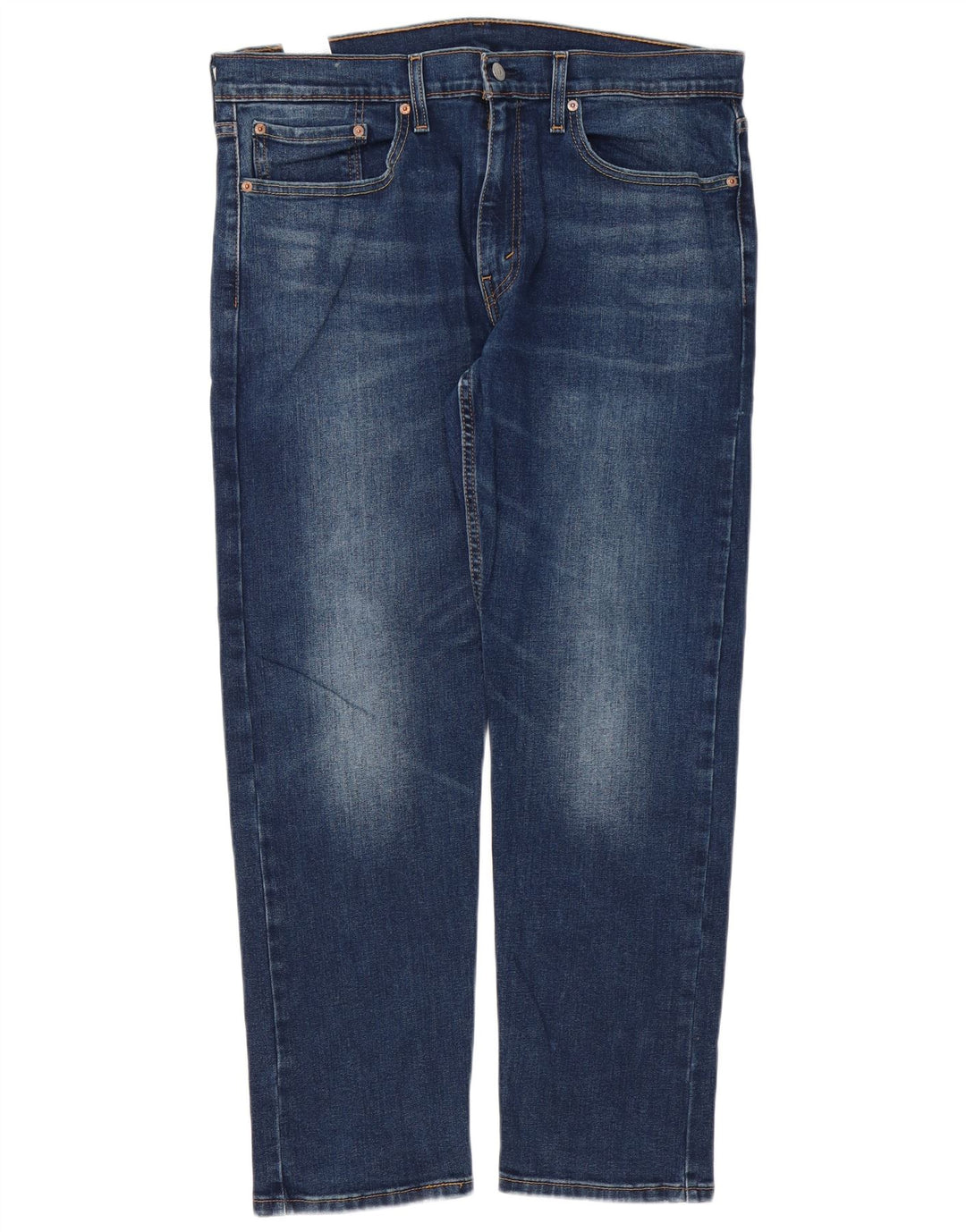 Levi's 502 Regular Tapered Jeans 36 L30 Blue Bumbac
