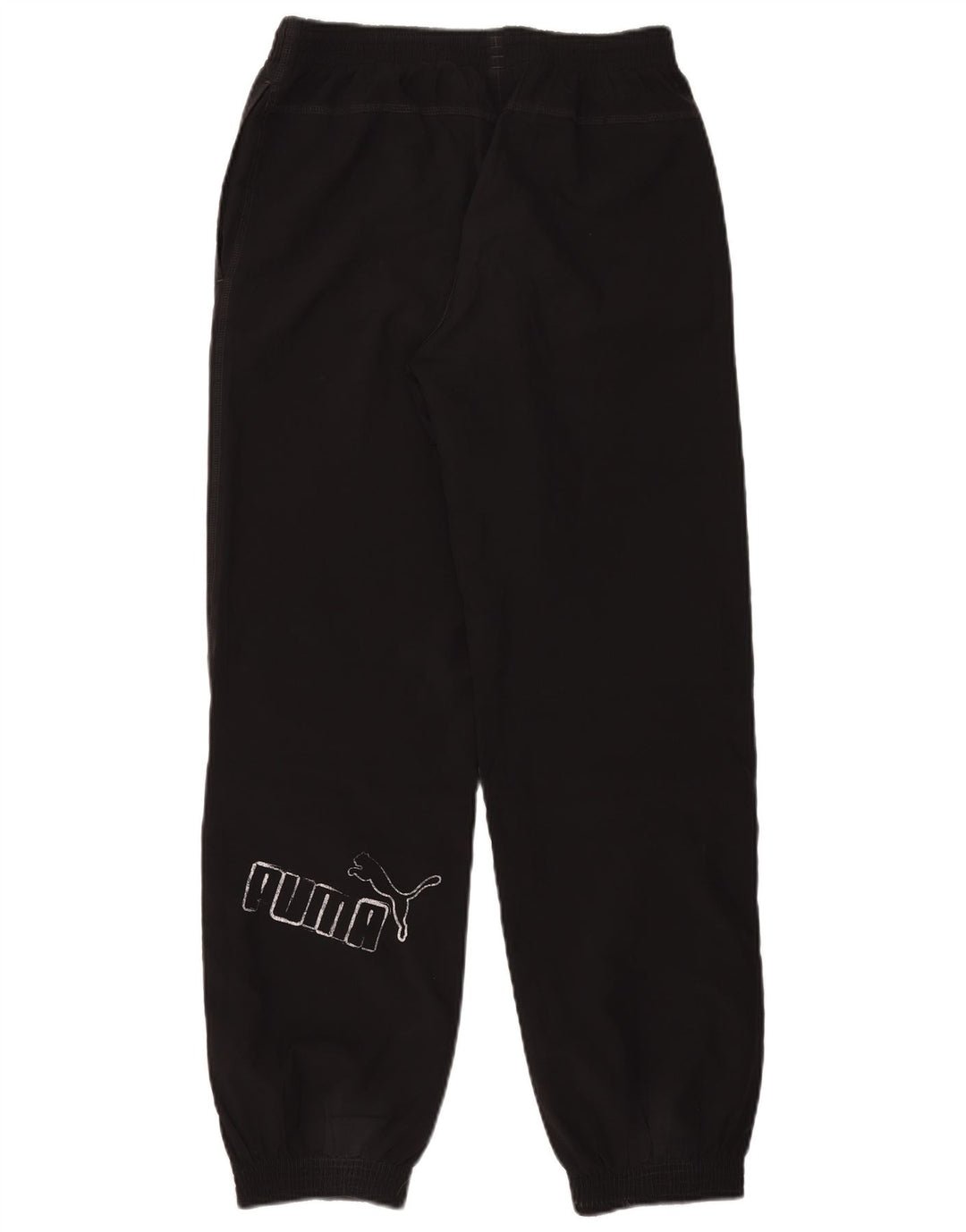 Puma Băieți Pantaloni De Trening Grafic Joggeri 13-14 Ani Poliester Negru