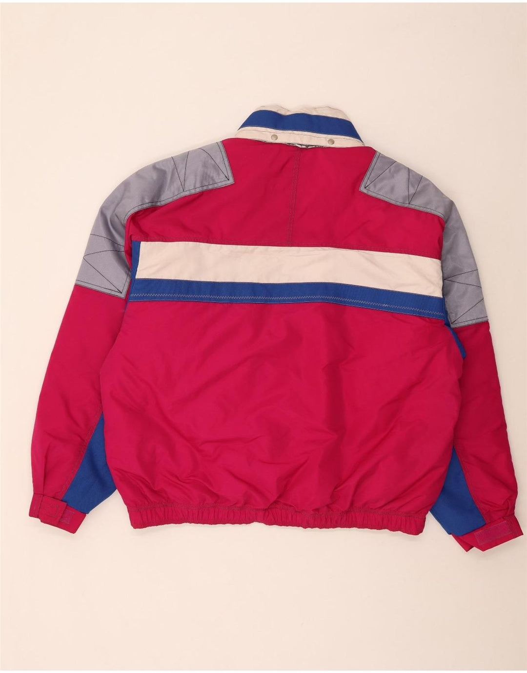 Jachetă de schi Dubin pentru bărbați IT 58 4XL roz nailon color bloc