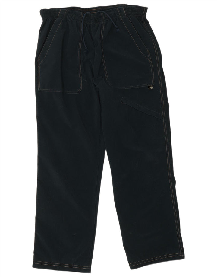 Pantaloni de trening Diadora pentru bărbați, mari, verde, poliester