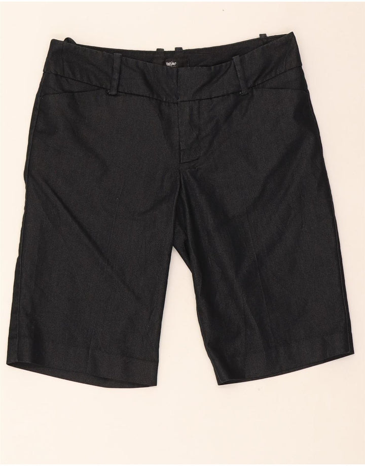 MOSSIMO Womens Stretch Casual Shorts US 4 Small W30 Black Cotton Vintage Mossimo and Second-Hand Mossimo from Messina Hembry 
