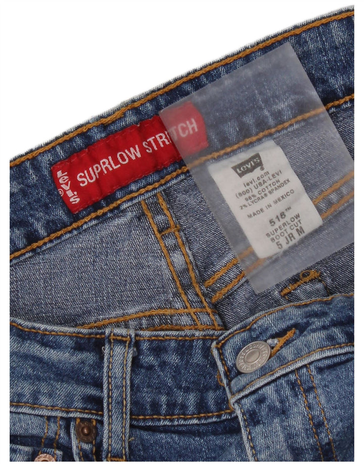 Blugi pentru femei Levi's Super Low Bootcut US 5 Medium W30 L31 Blue Bumbac