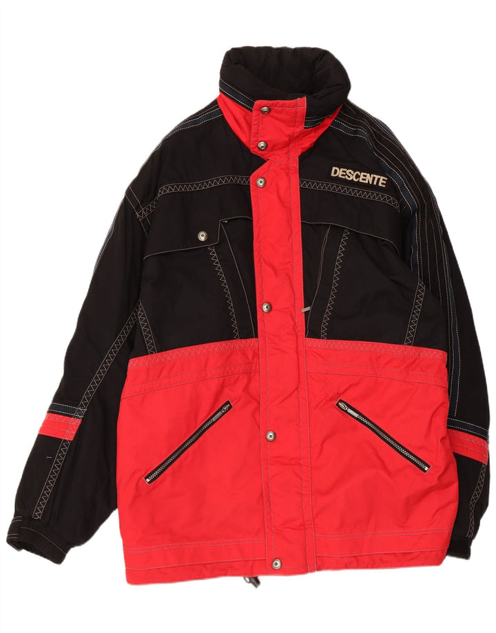 Jachetă de schi pentru bărbați Descente UK 42 XL Negru Colorblock