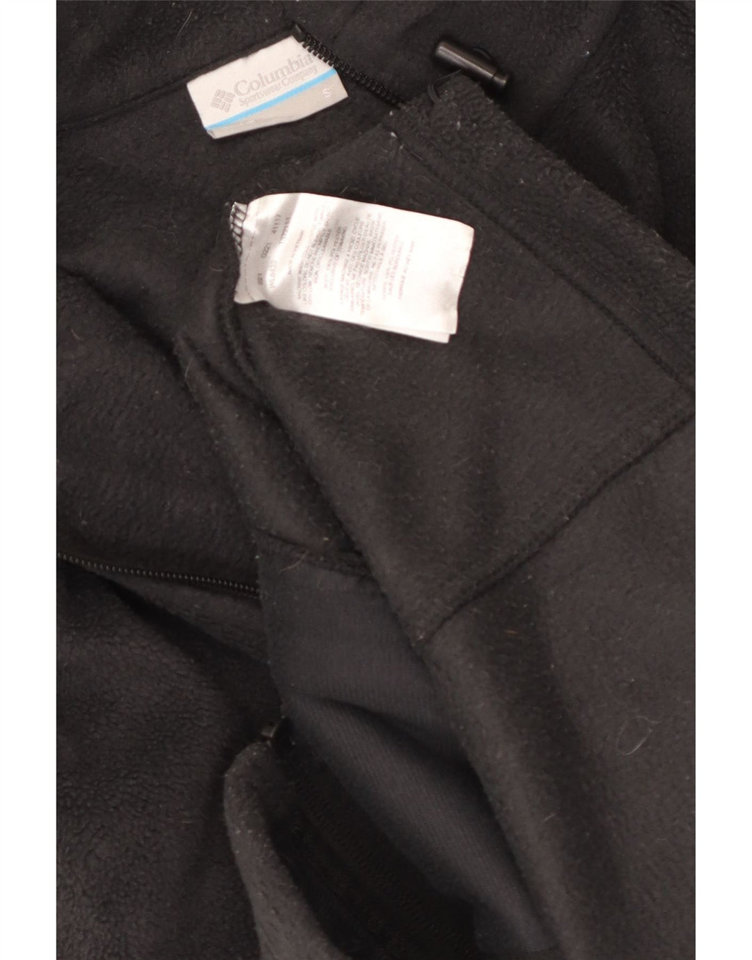 Jachetă polară COLUMBIA pentru femei UK 10 Poliester negru mic