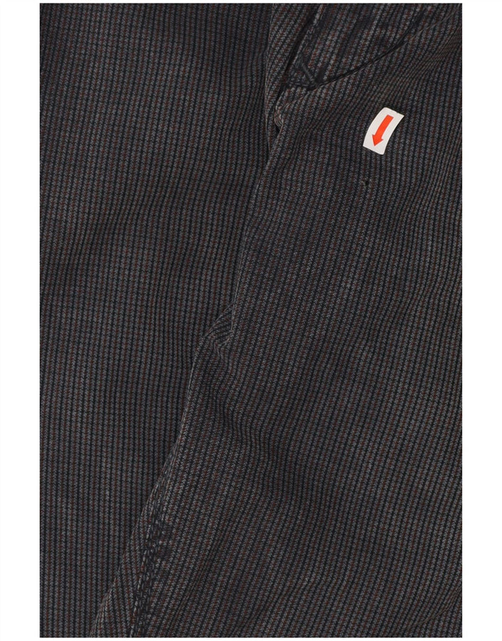 Pantaloni chino slim pentru bărbați Rifle L32 L33 bleumarin Check
