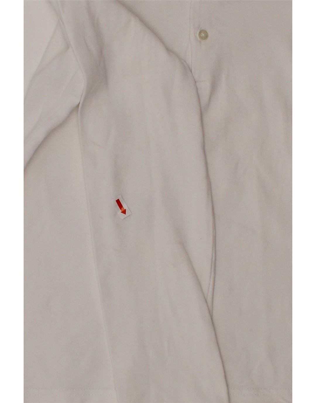 POLO RALPH LAUREN Tricou Polo Fete 12-13 Ani Inimă Mare Bumbac Alb