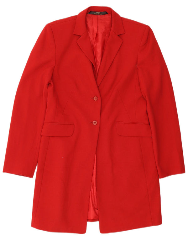 Jachetă pentru femei Marks & Spencer St. Michael Longline Blazer UK 8 Small Red