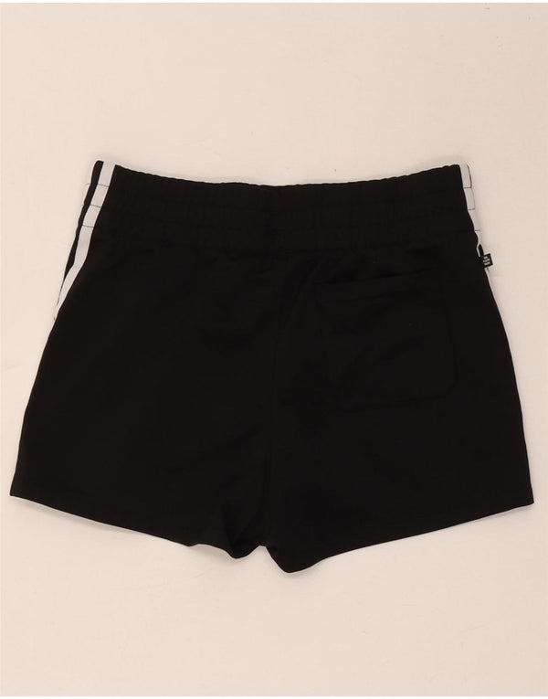 Pantaloni scurți sport adidas pentru femei UK 4/6 XS poliester negru