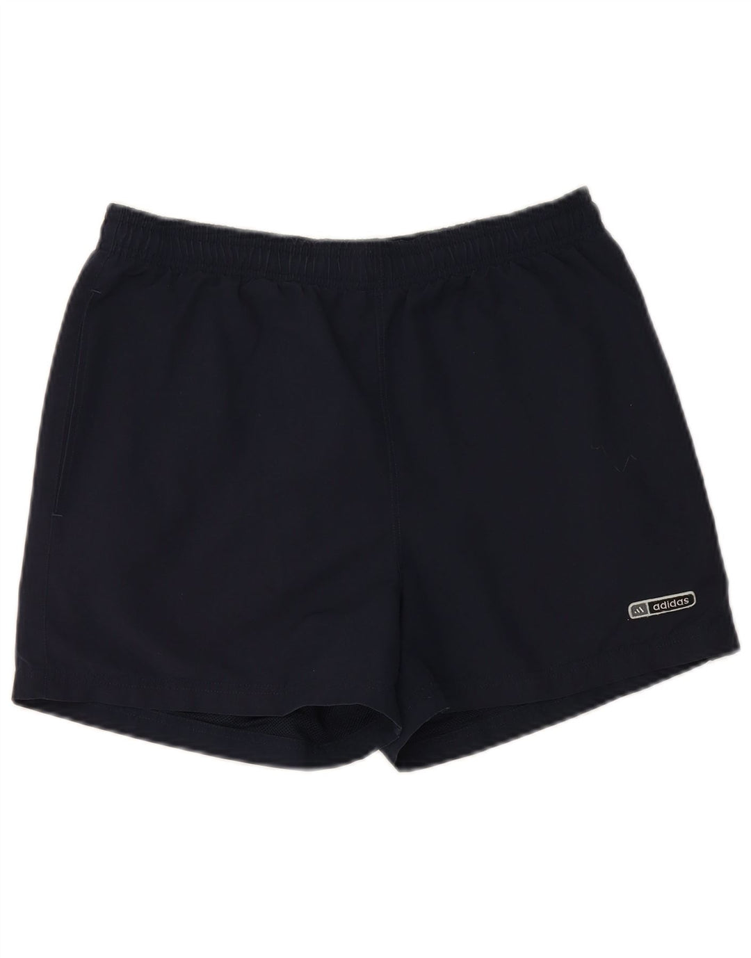 Pantaloni scurți sport Adidas pentru bărbați, poliester mediu bleumarin