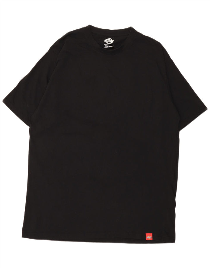 Tricou pentru bărbați Dickies Top 3XL bumbac negru