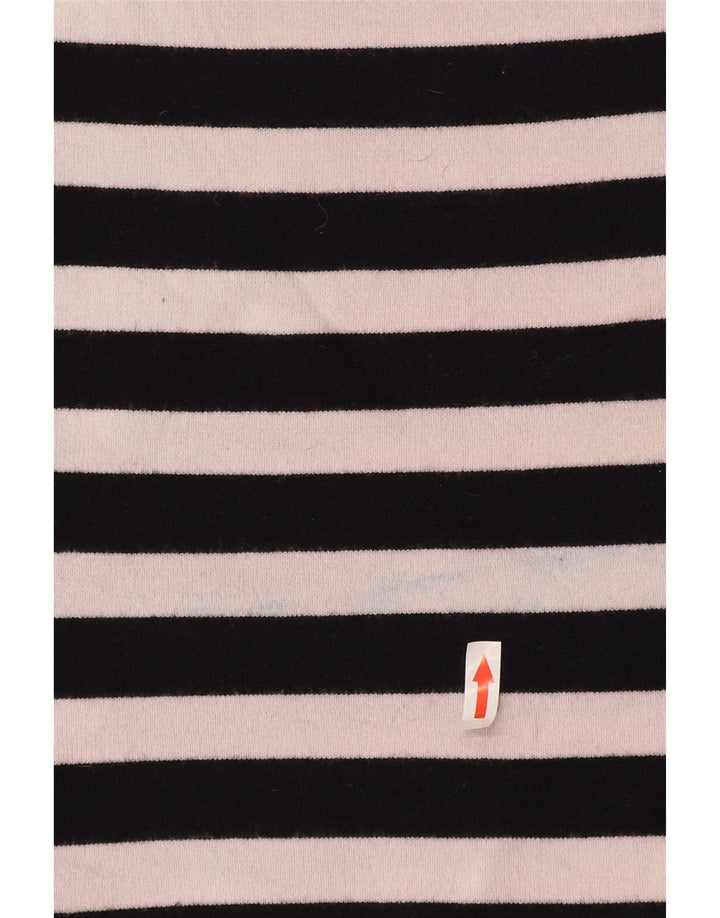 Pulover pentru femei supradimensionat cu gâtul turnat Zara UK 16, mare, cu dungi albe