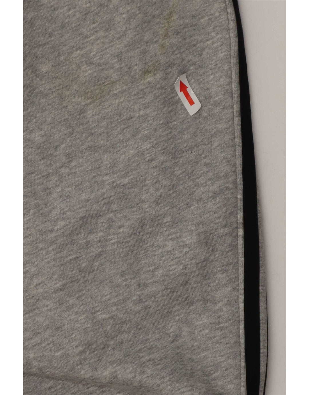 Pantaloni de trening Adidas pentru bărbați, bumbac gri mediu