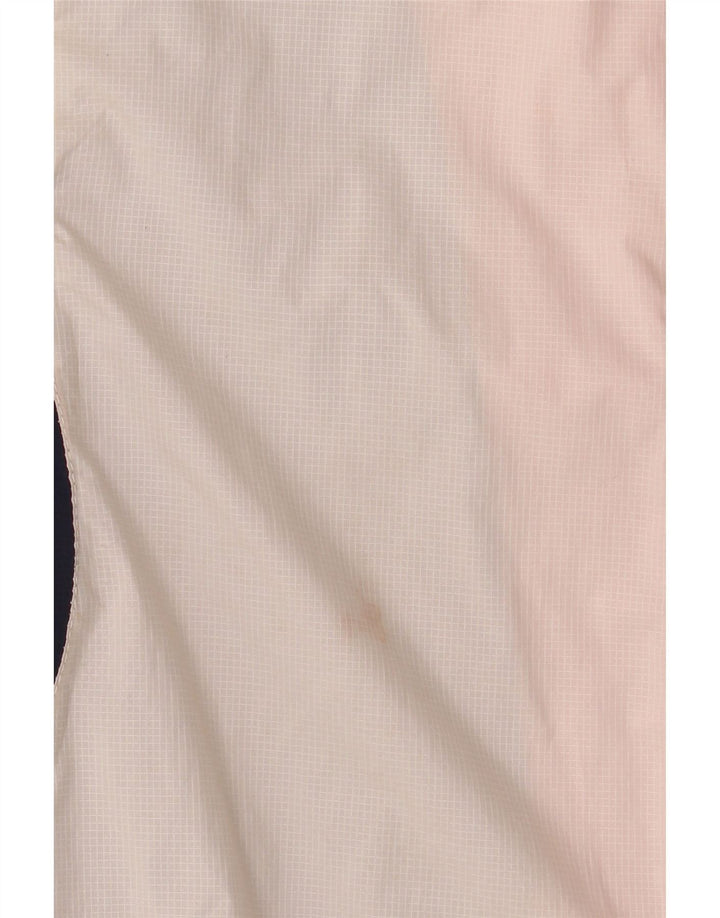 Jachetă Windbreaker cu glugă pentru femei Weird Fish UK 14, mare, alb, color block