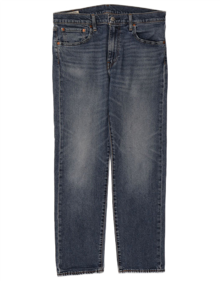 Blugi conici pentru bărbați Levi's 502 W33 L30 Bumbac albastru